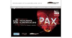 Desktop Screenshot of klangwolke.at